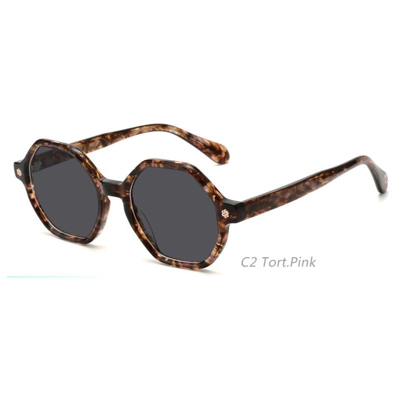 2022 Trendy Acetate Sunglasses UV Protection Shenzhen Supplier Sunglasses