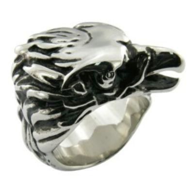 Trendy Stainless Steel Fashion Eagle Ring