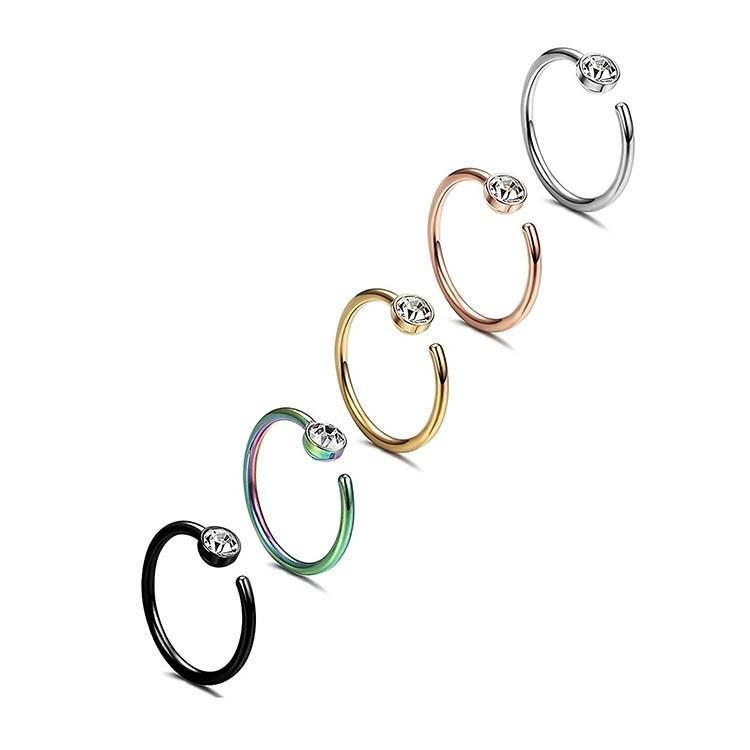316L Surgical Stainless Steel Nose Ring