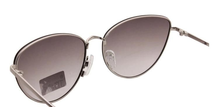 Wholesale Custom Made UV400 Polarized Fashion Women Metal Frame Sunglasses