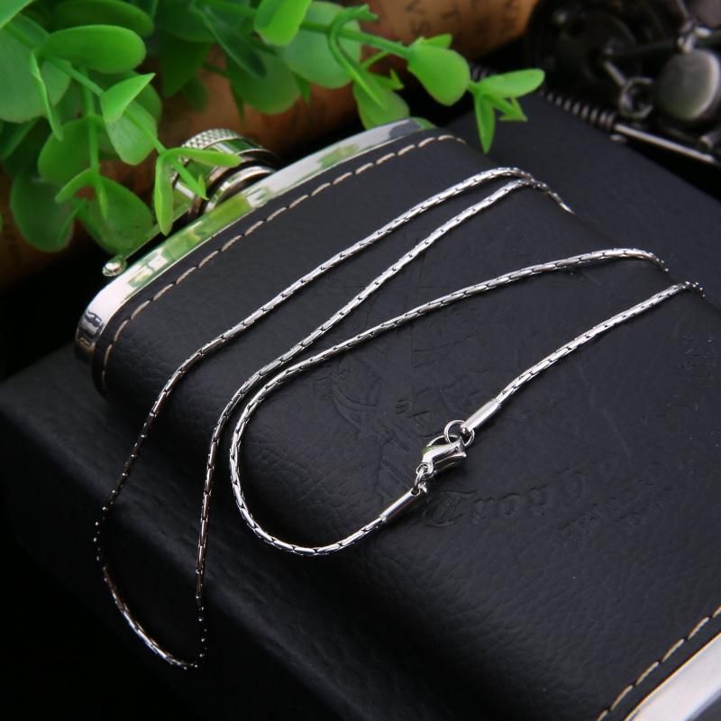 Popilar Stainless Steel Square Wire Cable Boston Chain for Bunsik Jewelry Design