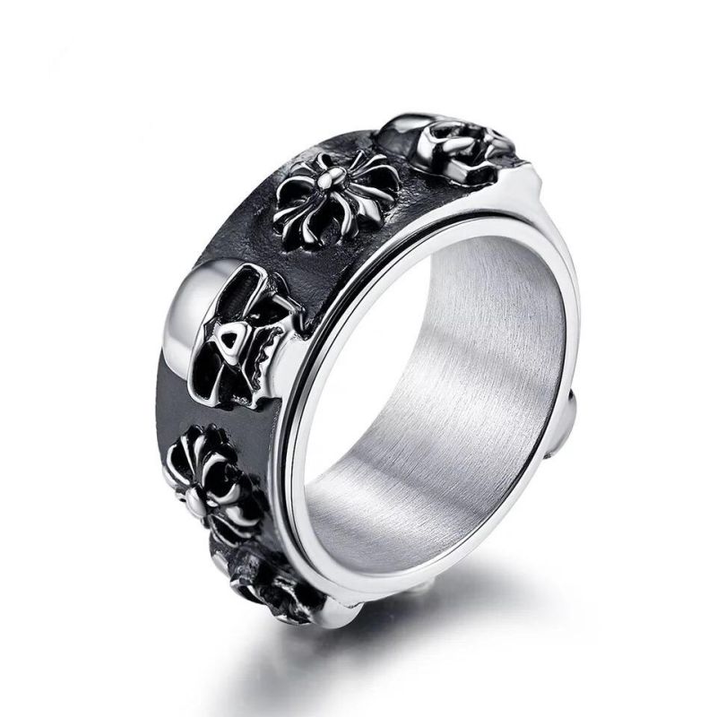 Casting Skull Fashion Men Biker Ring