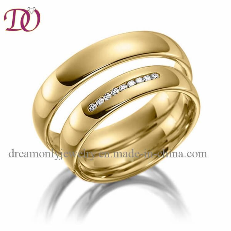 Factory OEM/ODM Top Quality Wedding Band Ring Showcase Wedding Ring
