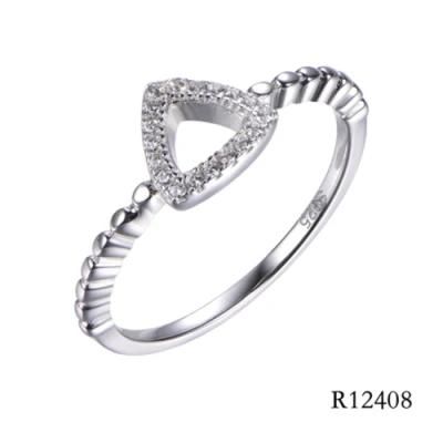 Wholesale 925 Sterling Silver with CZ Fashion Ring