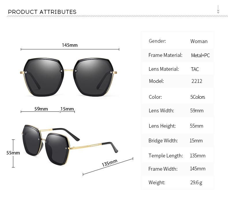 2021 Fashion and Polarized Fit Over Sunglasses Oversize Glasses UV 400 Polarized for Driving Fishing Man or Woman