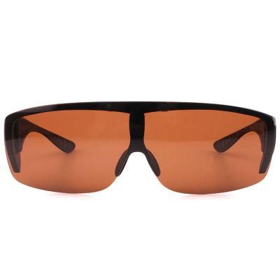 2018 Safety Sunglass with Brown Lens