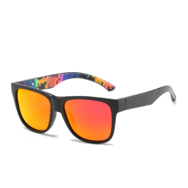 2020 No MOQ Square Classic Unisex Inside Printing Fashion Sunglasses