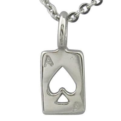 Wholesale Metal Ace Spades Pendant