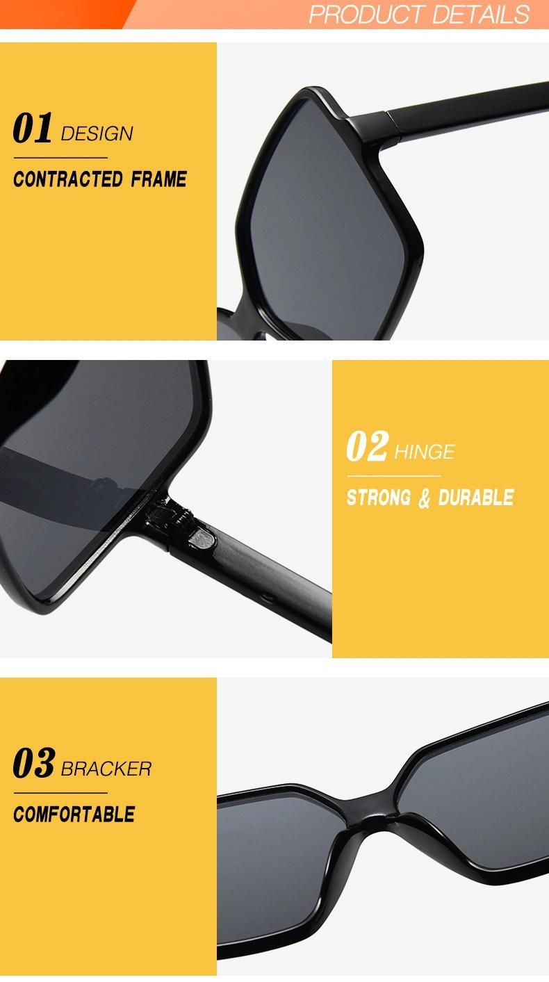 New European and American Trend Big Frame Sunglasses