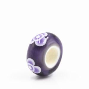 Fashion Charms Murano Glass Beads Purple