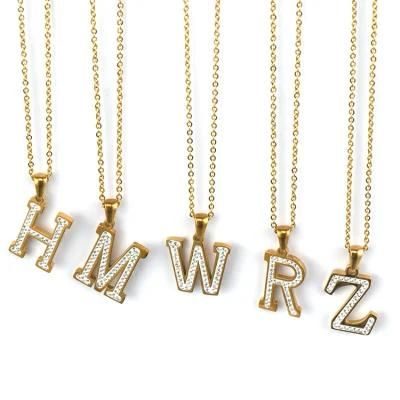 Personalized Gold Sideways Letter Necklace 925 Sterling Silver Minimal Initial Necklace