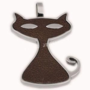 Cat Shape Stainless Steel Pendant (PX6022)