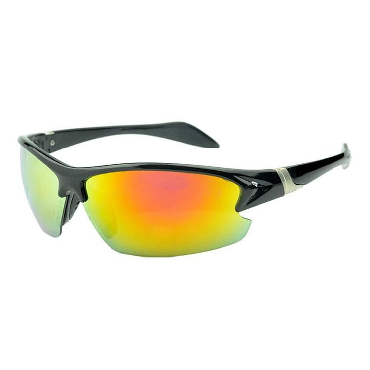 Performance Shiny Black Sport Sunglasses