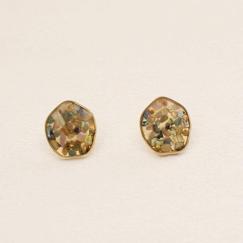 Fashion New Trend Abalone Shell Temperament Earrings Jewelry