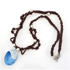Pendants Leather Suede Choker Necklace for Women Girls Jewelry