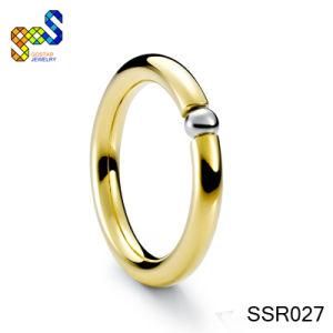 Stainless Steel Rings Gold Plated Fashion Jewelry Designs