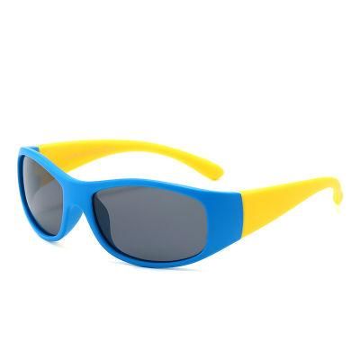 2022 Superhot Colorful Kids Outdoor Tac Polarized UV400 Blocking Sunglasses Light Weight Children Sports Outdoor Sunglasses