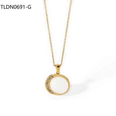 Stainless Steel Fashio Jewelry Non Tarnish Jewelry Necklace, 14K 18K Customized Jewelry, Wholesale Jewelry Custom Gold Necklace