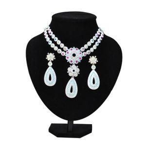 The Lastest Multicolor Necklace Jewelry Set (MJBH44)