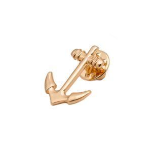 Fashion Women Jewelry Gold Anchor Pin Brooch