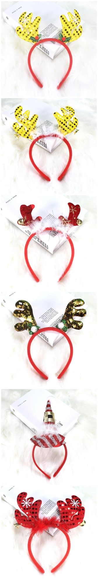 2020 Fashion Jewelry Christmas Gifts Decoration Hair Ornaments Head Hoop