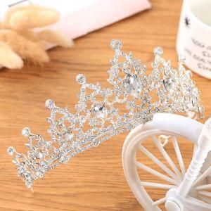 Competitive Price Fashion Jewelry Imitation Delicate Bridal Tiaras Crown Hair Ornaments