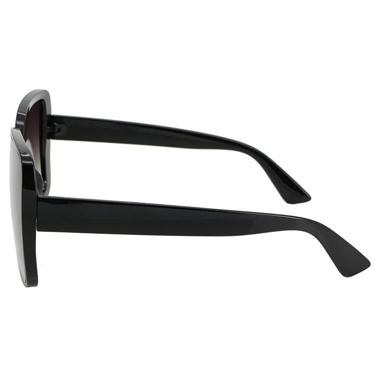2022 Oversized Big Shape Black Fashion Sunglasses