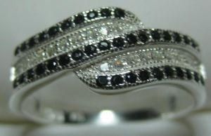 2013 Latest Style Ring with Micro-Pave Setting, CZ Stones