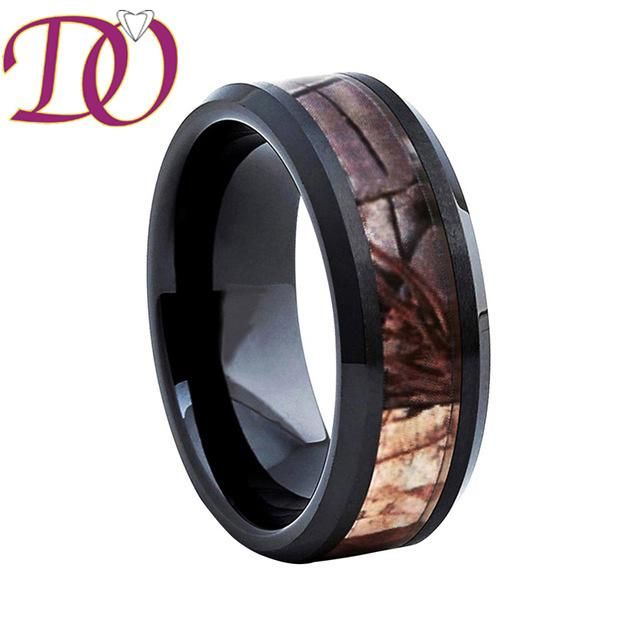 Custom Made New Fashion Black Ceramic Ring