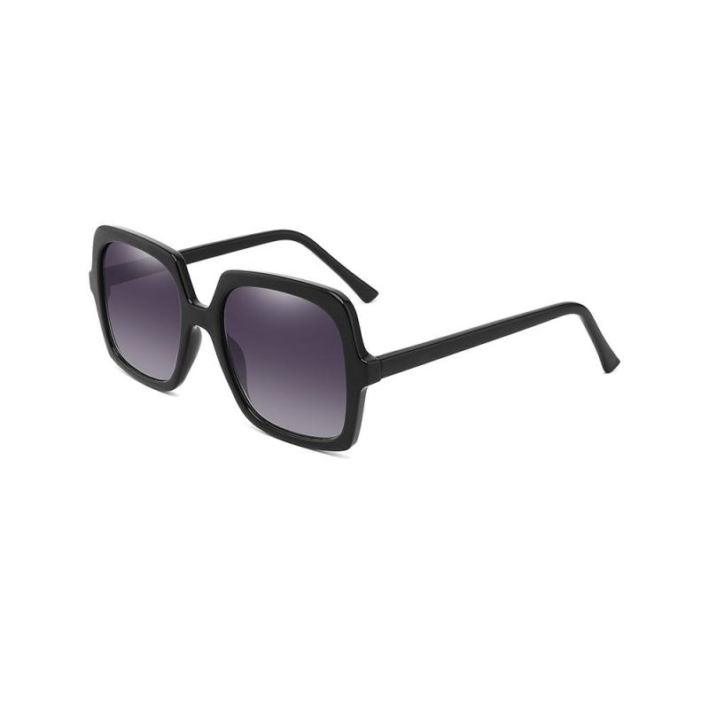 Sun Glasses Custom Own Logo Women′s Oversized Frame Fashion Square Sunglasses