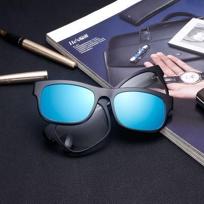 Latest New Design Wholesale Stock Tr90 Clip-on Sports Sunglasses