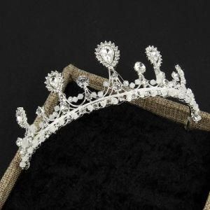 Luxury Custom New Bridal Tiaras Jewelry Alloy Crown Hair Ornaments