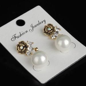 Bridal Amore Simulated Pearl Drop Fashion Earring