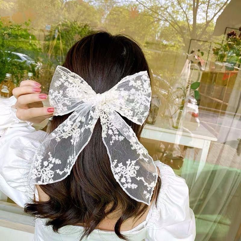 Fashion Hair Accessories Lace Bow Hair Rope