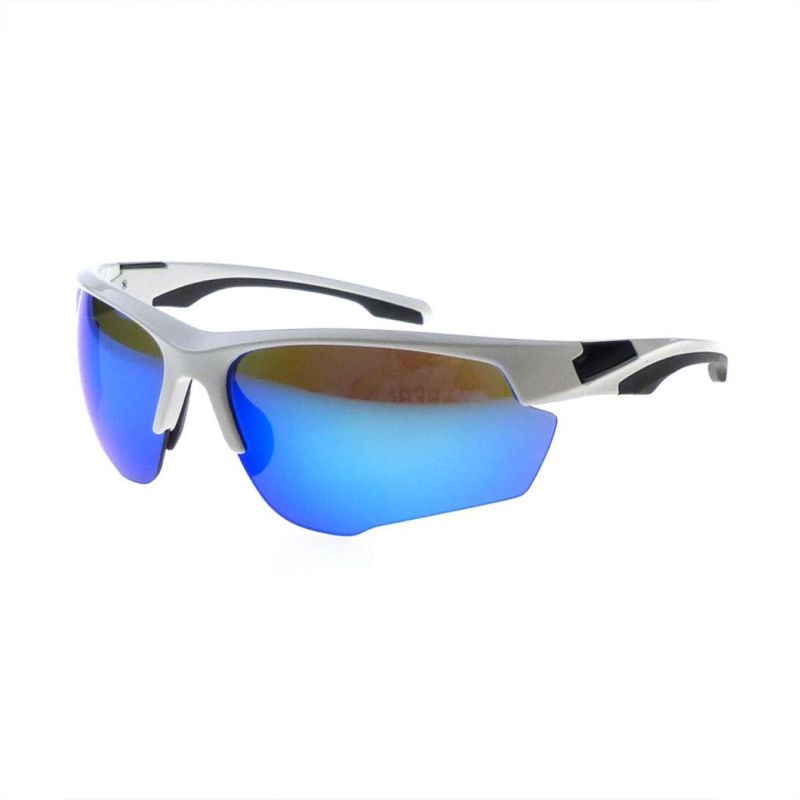 2021 High Quality Adjustable Nose Pad Double Injection Sunglasses for Sports