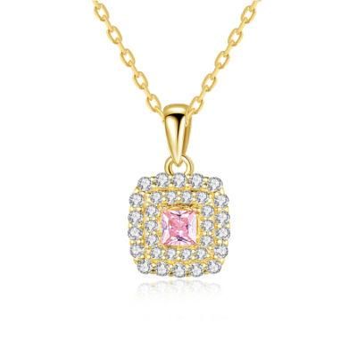 Hot Sale Unique Designs Cubic Zirconia Pendant Necklace