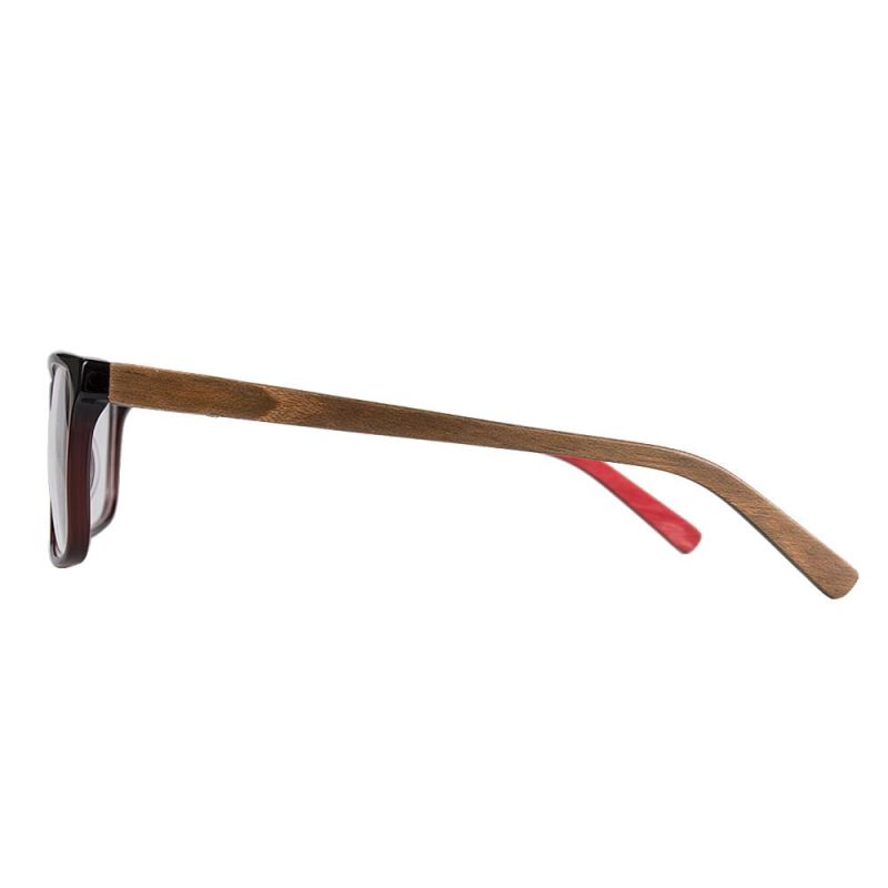 Low MOQ Latest Optical Wooden Glasses for Girl