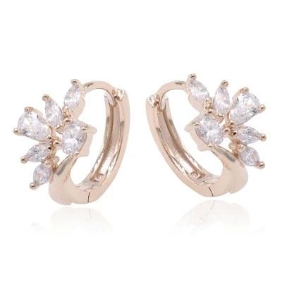 Ladies Popular Zircon Wedding Fashion Luxury Earrings