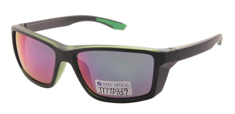 Newest Selling UV400 Polarized Bike Outdoor Men Driving Square Sunglasses