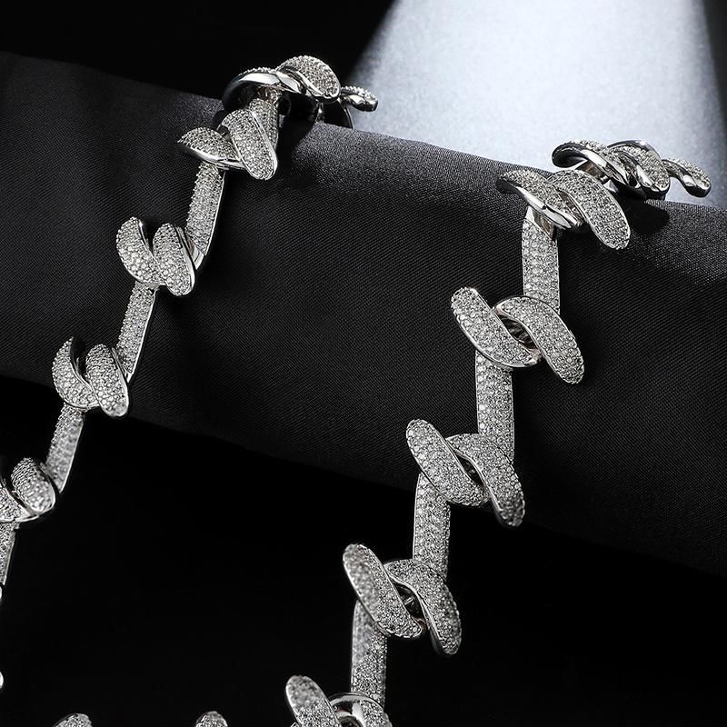 Gold Plated Hook Medium Chain Necklace Jewelry