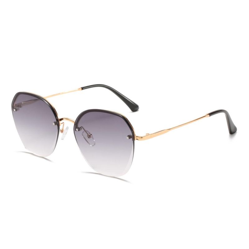 2020 Ready Made Metal Round UV400 Fashion Sunglasses