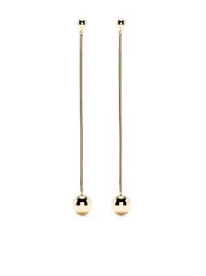 Fashion Simple Long Chain Circle Earrings Jewelry