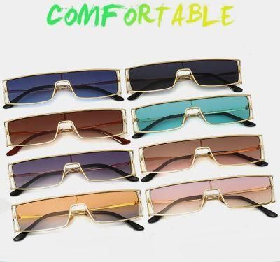 2022 Metal Frame One Piece Sunglasses Punk Sunglasses