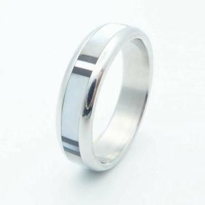 Hot Sale Shell Inlay Engagement Ring