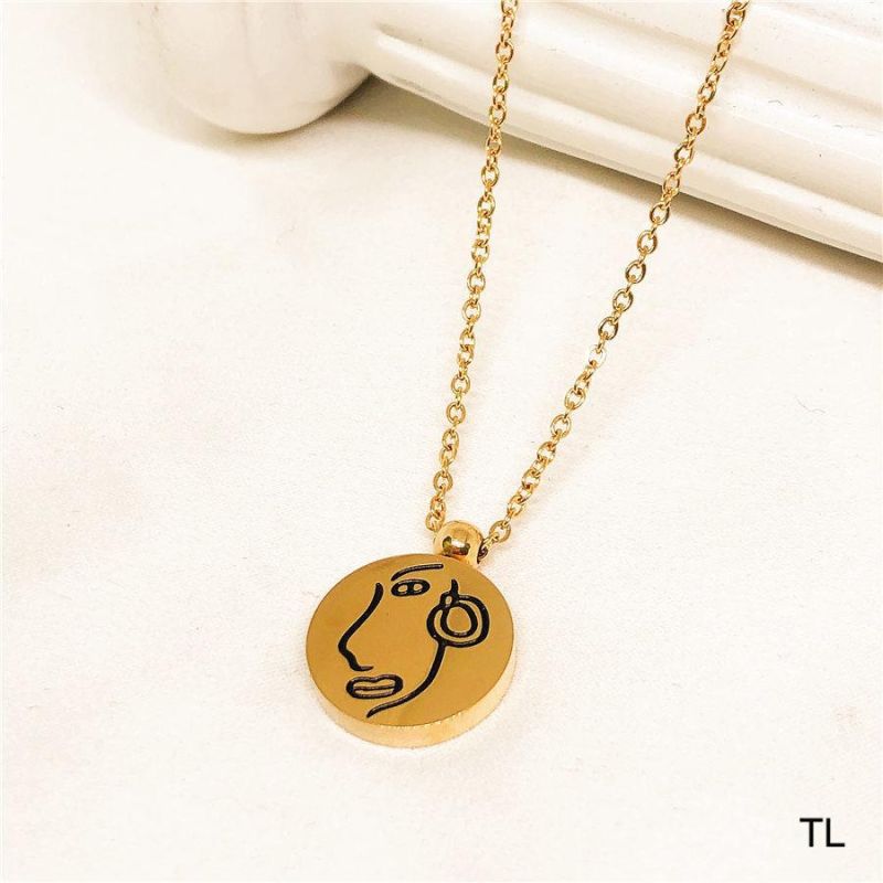 Manufacturer Custom Stainless Steel Fashion jewellery High Quality Wholesale Gold Necklace Never Fade Fashion Women Gold Chain