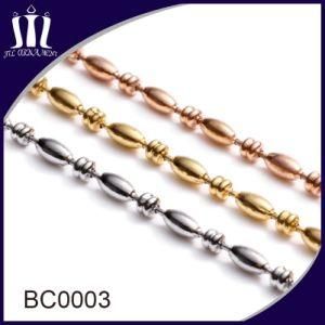 Wholesales 1.5mm Gold and Silver Mixed Color Ball Chain