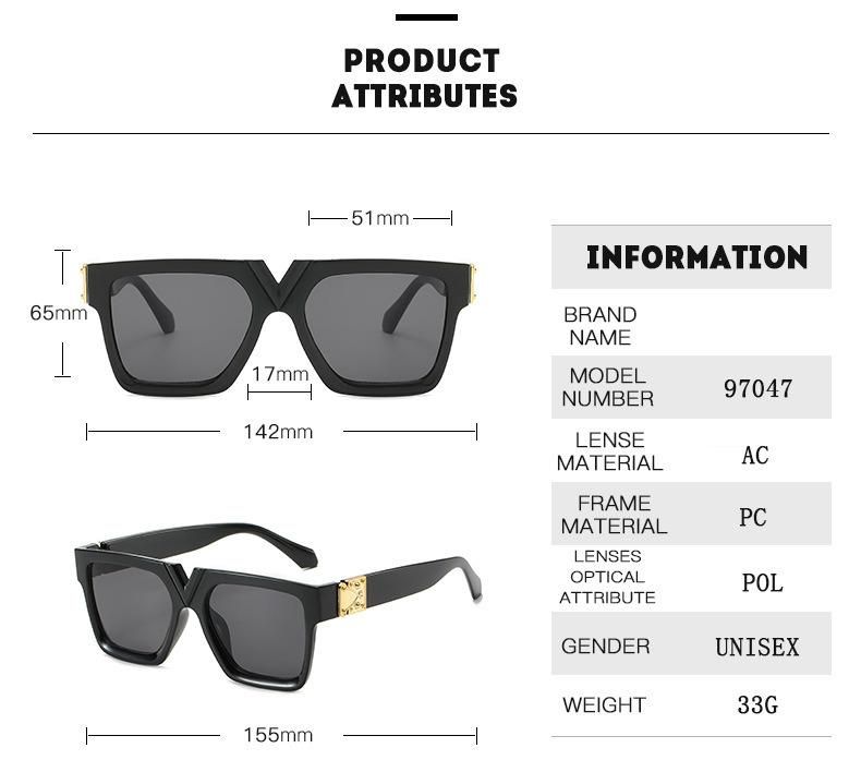 2020 New Occident Style Personality Retro Sunglasses
