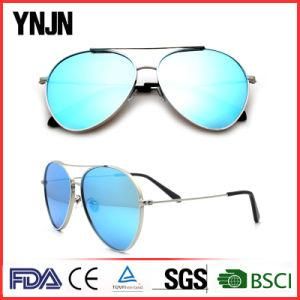 Ynjn Mirror Lenses Oversize Pilot Mens China Sunglasses (YJ-F35316)