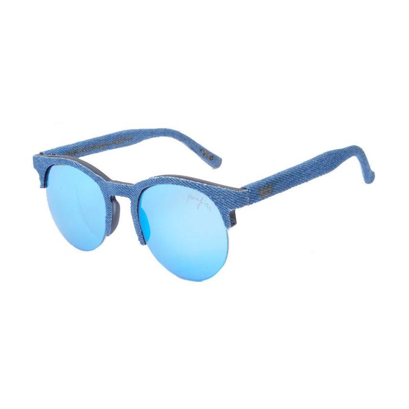 2018 Hot Selling Half Frame Sunglasses with Jeans Cover