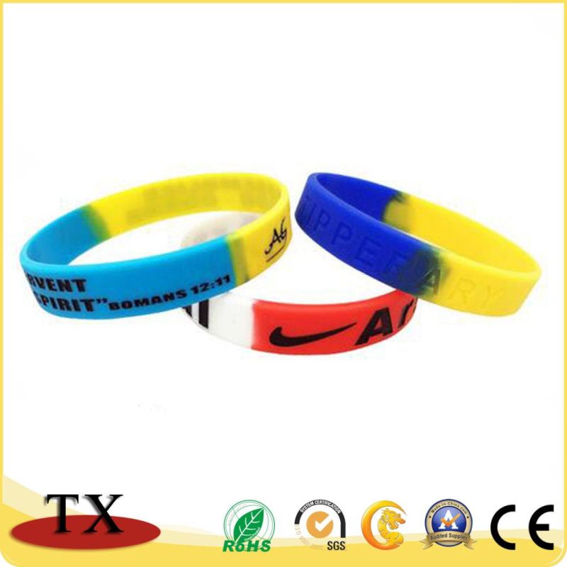 Promotional Custom Colorful Silicone Wristband